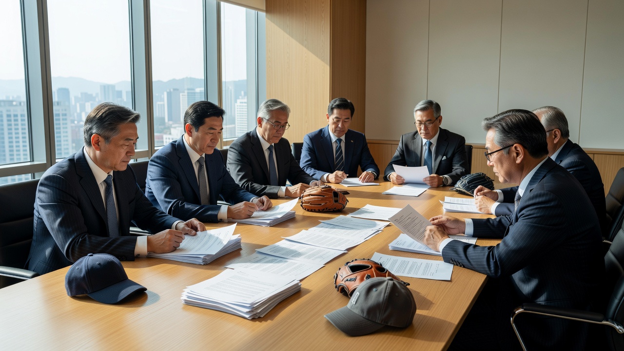KBO FA 시장 주요 계약 조건 비교를 위한 목차 관련 이미지