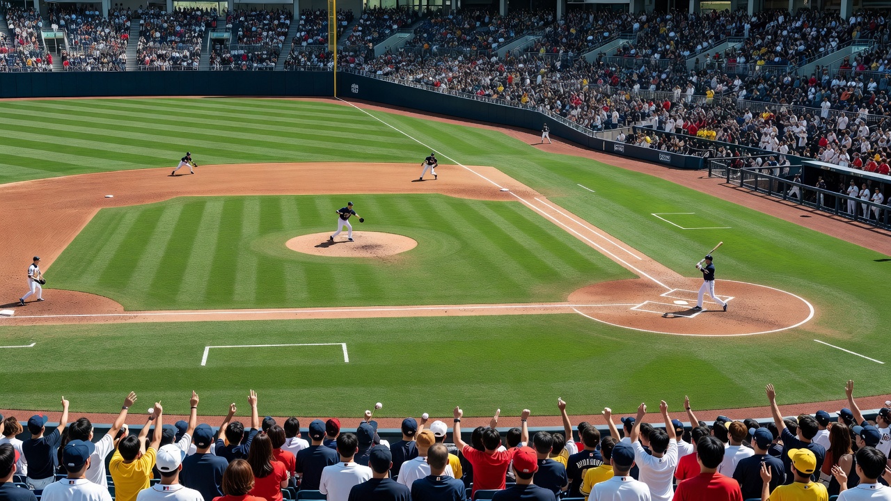 2026 KBO 시즌 전망을 담은 프로야구 경기 장면