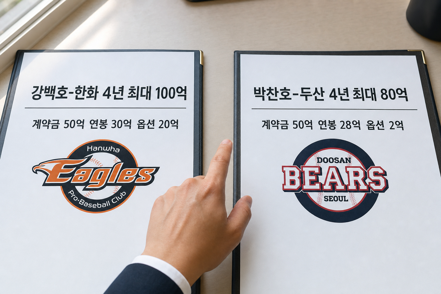 2026 KBO FA 시장 주요 계약 조건 비교